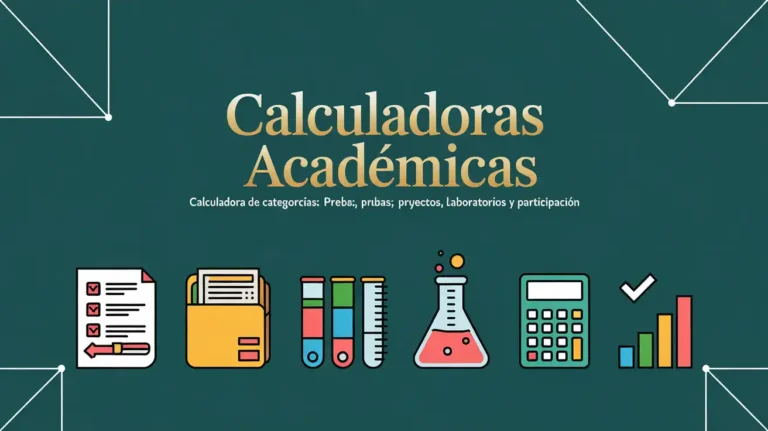 Calculadora de notas por categorías