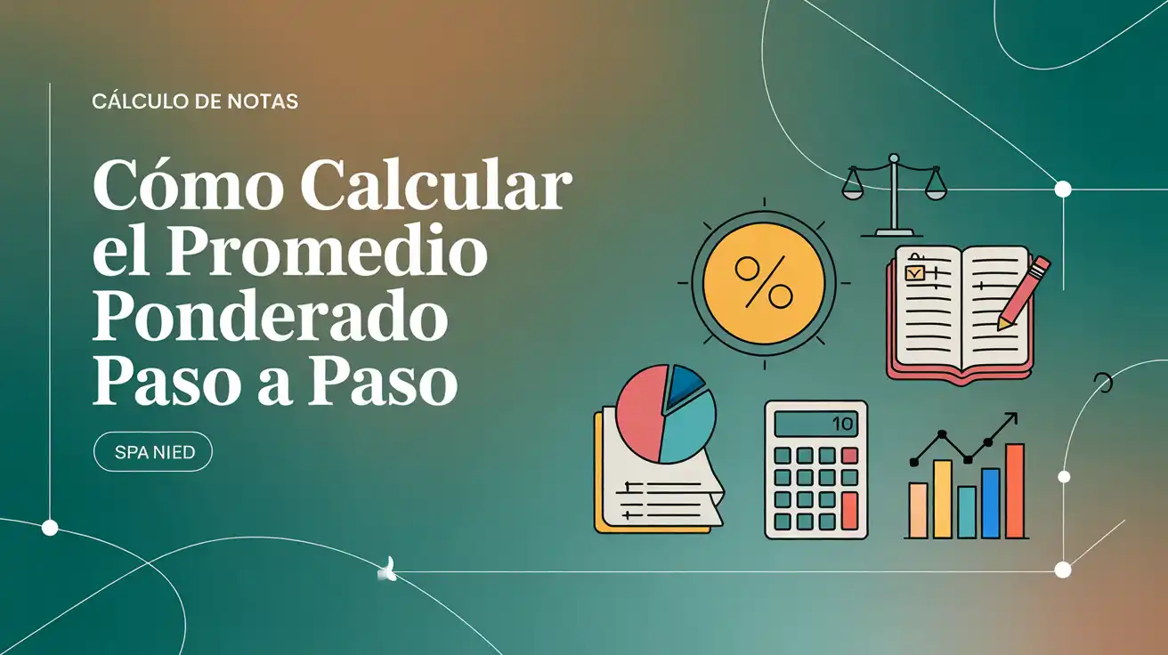 Cómo Calcular El Promedio Ponderado Paso A Paso