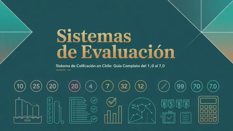 Sistema de calificación en Chile guía completa del 1,0 al 7,0