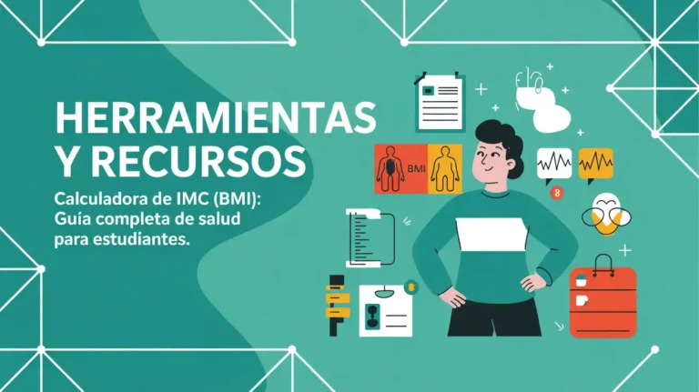 Calculadora de IMC para estudiantes monitorea tu salud y mejora tu rendimiento académico