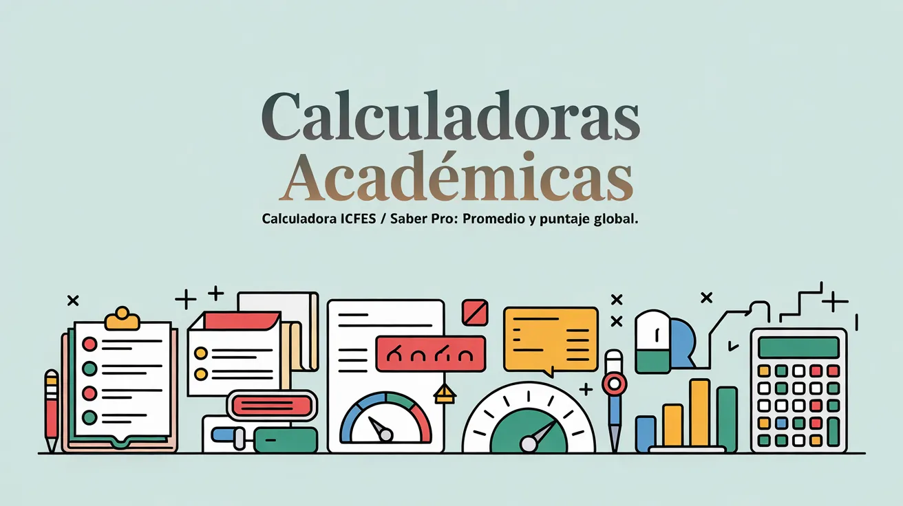 Calculadora de Promedio ICFES y Saber Pro Cómo Estimar tu Puntaje y Entender Tus Resultados