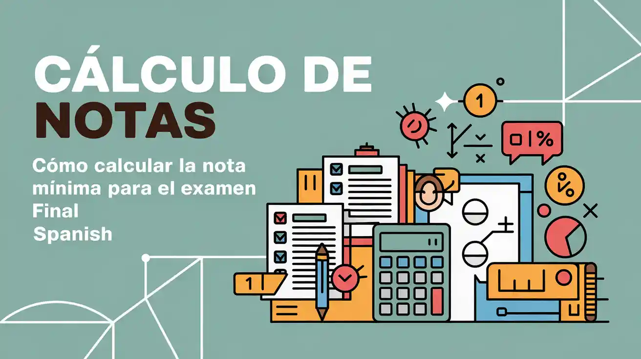 Cómo Calcular La Nota Mínima Para El Examen Final
