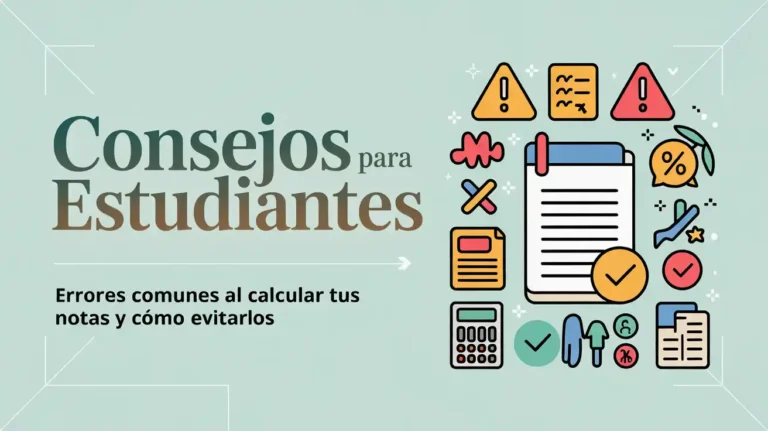 Errores Al Calcular Notas 4 Errores Comunes Al Calcular Tus Notas Y Cómo Evitarlos